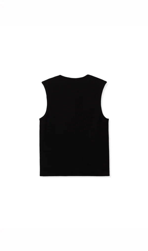 Alternative view of Áo Tanktop Vải Gân Thêu Mono
