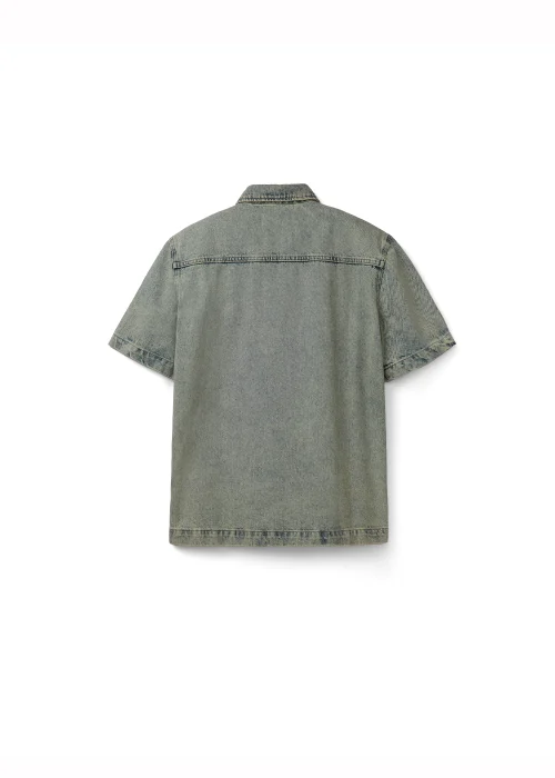 Áo Sơ Mi Khoác Jeans Thêu Túi Mono - ELEVEN