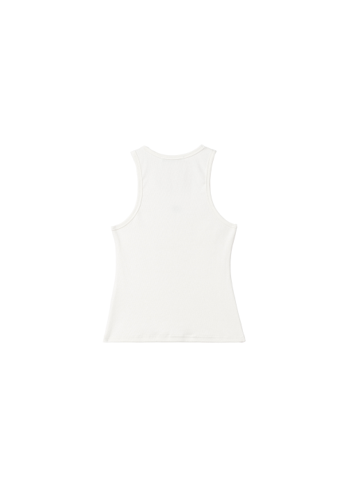 Áo Tanktop Vải Thun Gân Thêu Mono - ELEVEN